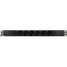 19" RACK JATKOJOHTO 6 x CEE 7/4 2M